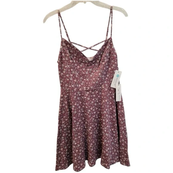 🔵 Nine Britton spaghetti strap floral Mini Dress - Picture 2 of 8